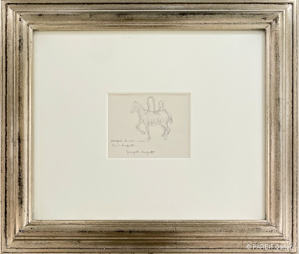 MAGRITTE Rene - Studie voor een paard